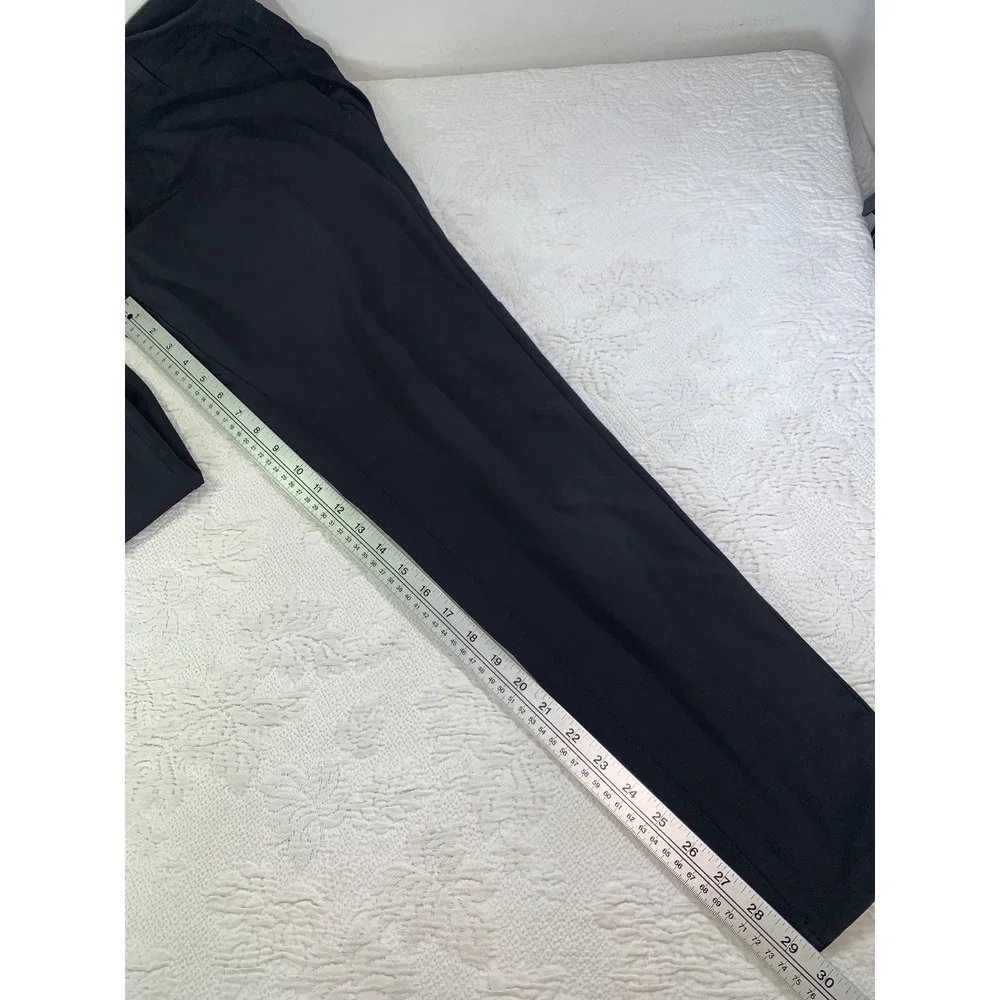 Lululemon Commission Pant 32 Warpstream Mens Black Trousers Golf Size 35